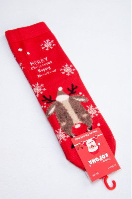 Шкарпетки дитячі новорічні кашемір